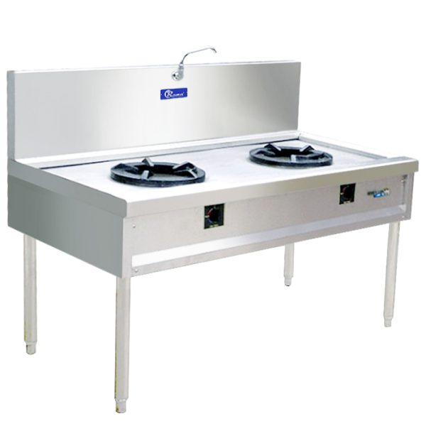 Bếp Á 2 họng dùng gas