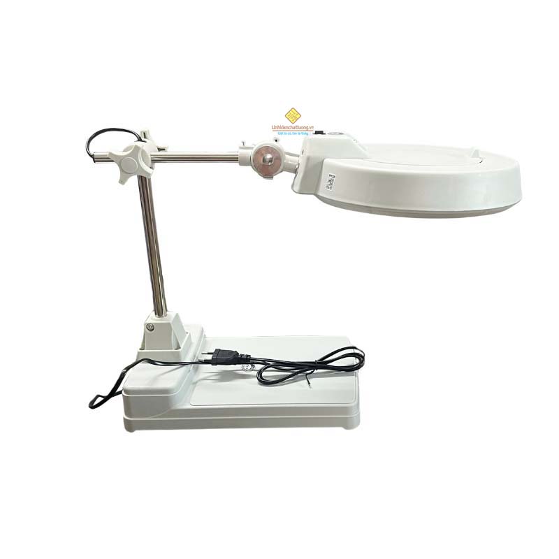 Kính lúp để bàn LT-86B 10X đèn LED thấu tiêu chuẩn có điều chỉnh độ sáng