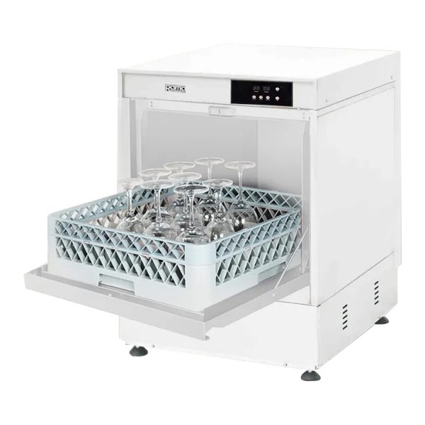 Máy rửa chén bát nhà hàng Rama RC12000, công suất 12kW, lượng tối thiểu 2,8 l/h